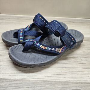 Skechers Outdoor Lifestyle Girls Blue Sandals Size 5